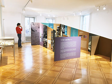 Genf, CC Manoir, Schweiz, Ausstellung, Szenografie, Geneve, Ausstellungsgestaltung, Gestaltung, Raum, Konzept, Content, Kinder, Anne Frank